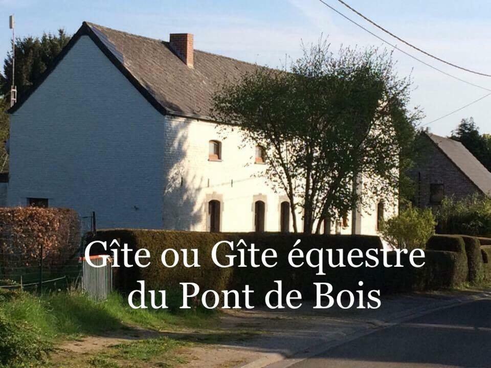 Gite Du Pont De Bois Thuin Esterno foto
